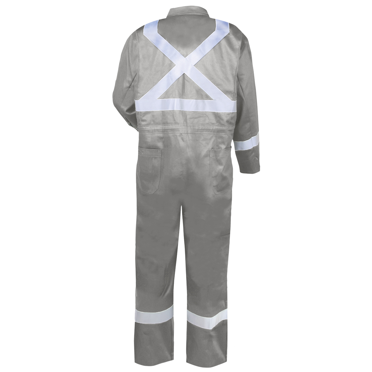Picture of Black Stallion CF2216-ST 9 OZ FLAME-RESISTANT COTTON REFLECTIVE TAPE COVERALLS
